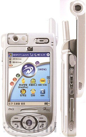 Obr.1 – HP iPAQ RW 6100