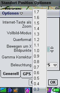 Obr.7 – Gama korekce