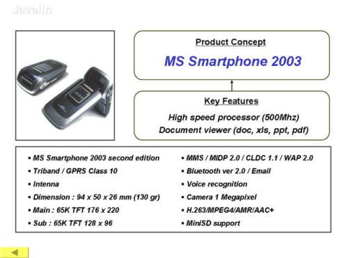Samsung Javelin