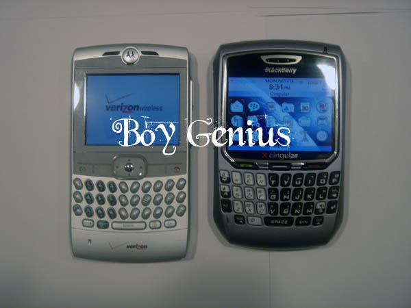 Motorola Q vs Blackberry 8700