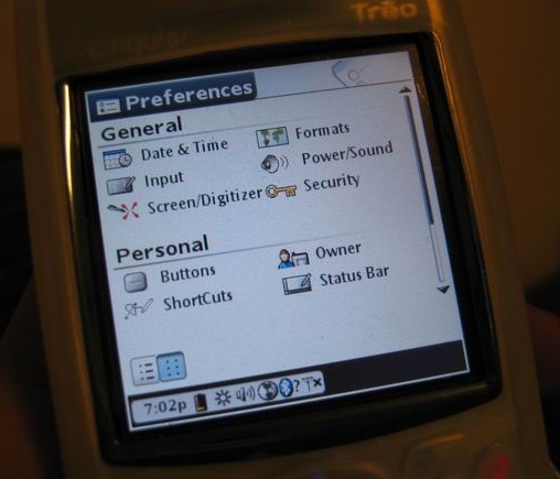 palmOne Treo 650 s PalmOS 6.1 Cobalt