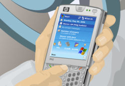 HP iPAQ hw 6500 presentation