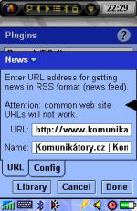 Obr.2 – úprava vlastností RSS feedu