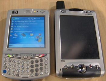 iPAQ hw6500 vs h6315
