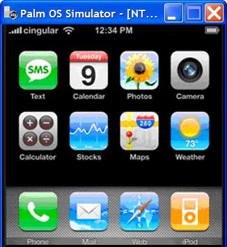 iPhone na Palmu