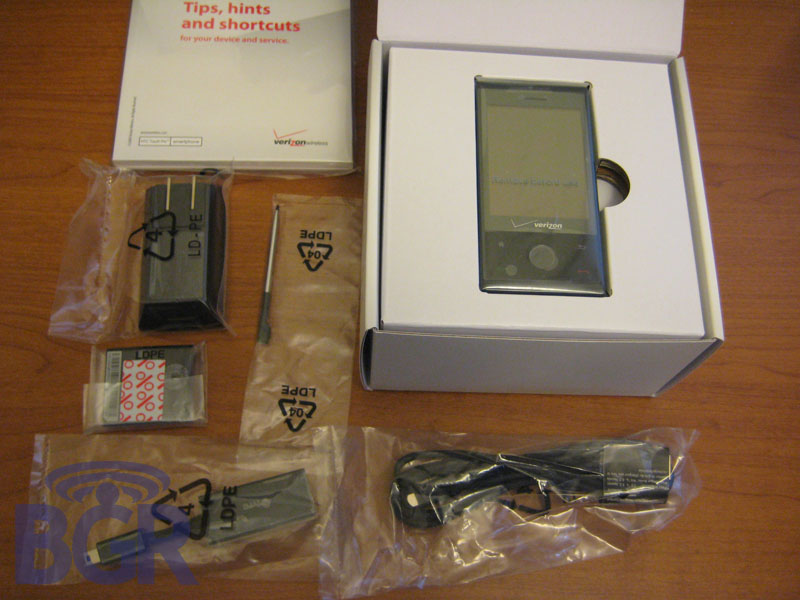 Unboxing HTC Touch Pro