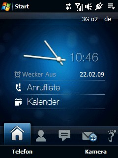 O2 Xda Guide Screen