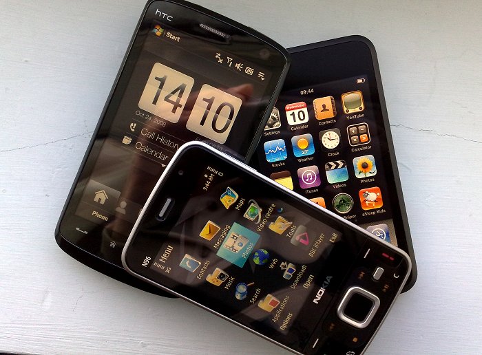 Nokia N96 vs HTC Touch HD vs Apple iPhone 3G